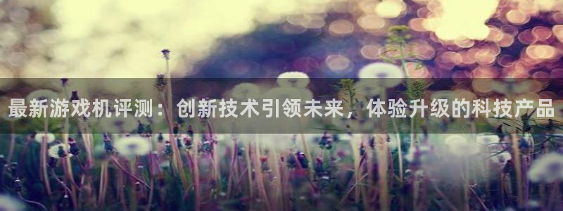 杜邦娱乐平台注册资金多少：最新游戏机评测：创新技术引领未来，