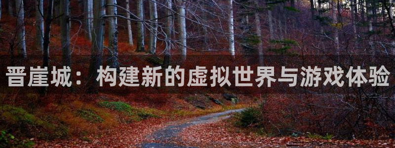 杜邦娱乐测速：晋崖城：构建新的虚拟世界与游戏体验