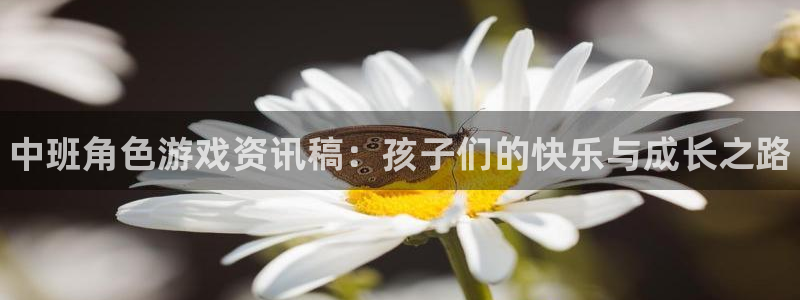 杜邦娱乐下载链接：中班角色游戏资讯稿：孩子们的快乐与成长之路